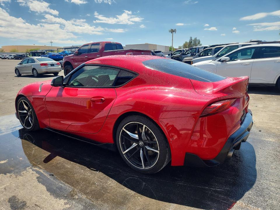 57754506 :رقم المزاد ، WZ1DB0C08MW040953 vin ، 2021 Toyota Gr Supra مزاد بيع