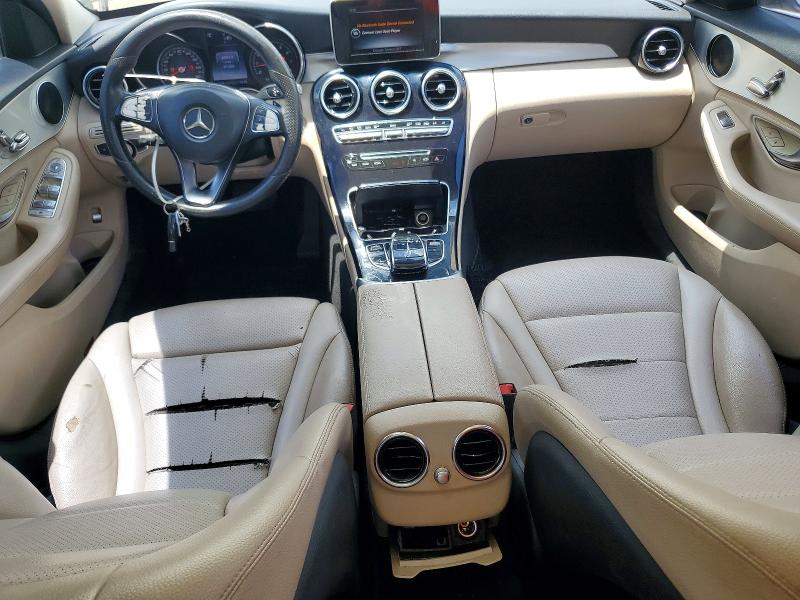 57913766 :رقم المزاد ، 55SWF4JBXFU067133 vin ، 2015 Mercedes-benz C مزاد بيع