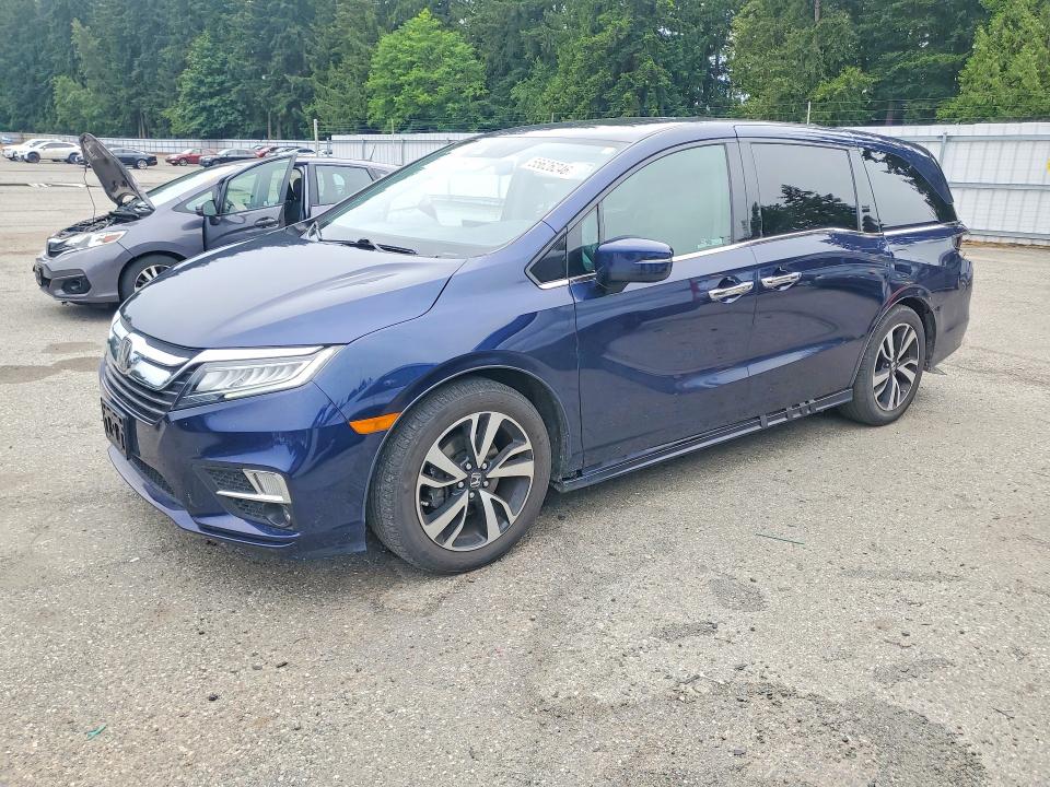 55626246 :رقم المزاد ، 5FNRL6H90KB086337 vin ، 2019 Honda Odyssey مزاد بيع