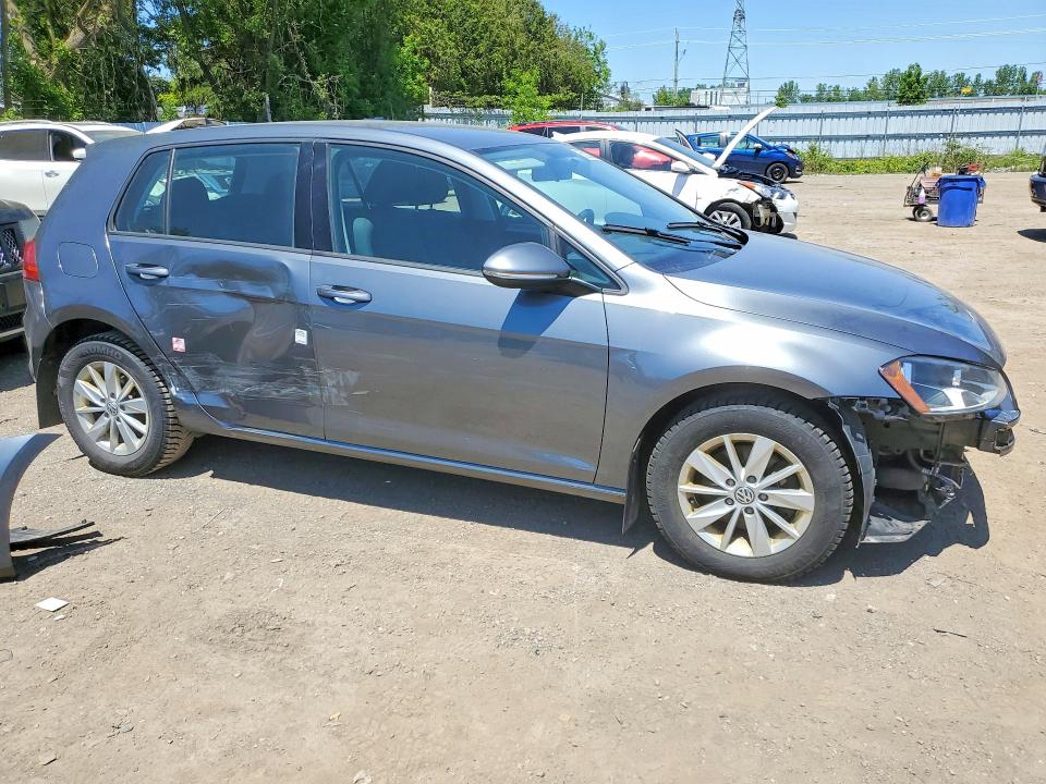 55200606 :رقم المزاد ، 3VW117AU4HM014632 vin ، 2017 Volkswagen Golf مزاد بيع