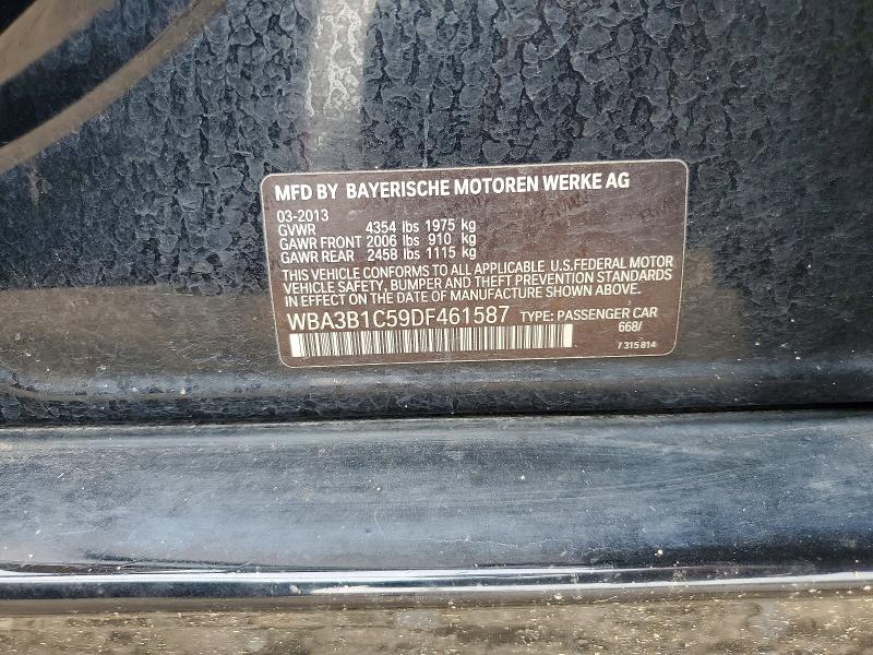 Aukcja sprzedaży 2013 Bmw 320, vin: WBA3B1C59DF461587, numer aukcji: 56004376