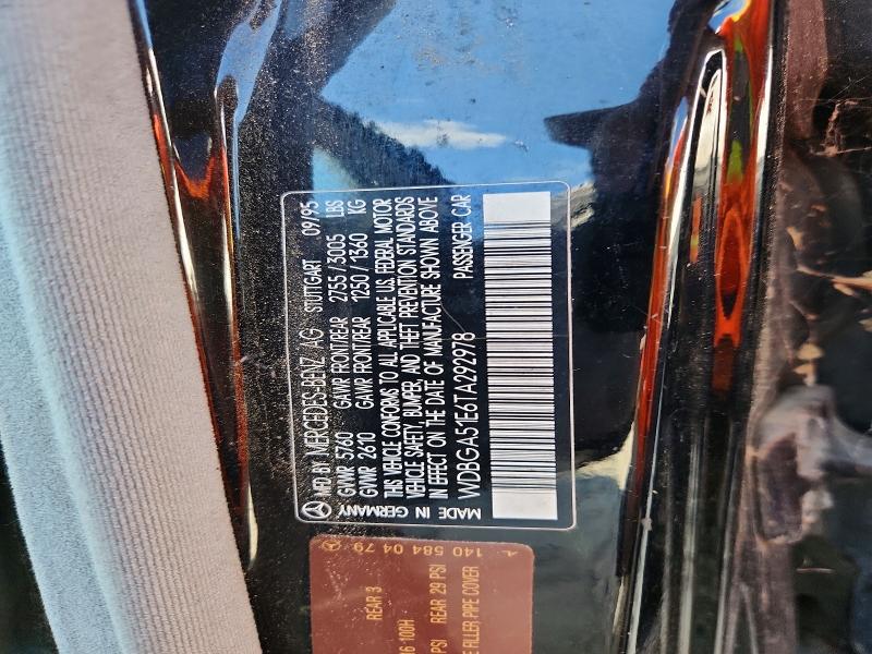 Продажа на аукционе авто 1996 Mercedes-benz S, vin: WDBGA51E6TA292978, номер лота: 57875276
