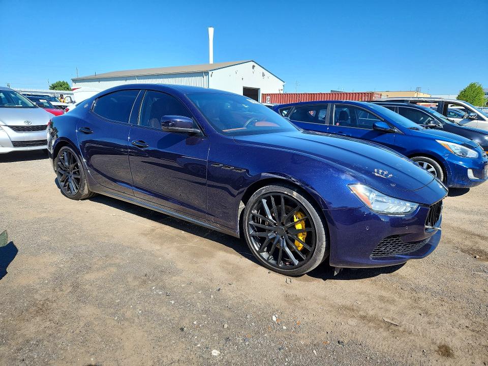 57047596 :رقم المزاد ، ZAM57RTA2G1187980 vin ، 2016 Maserati Ghibli مزاد بيع