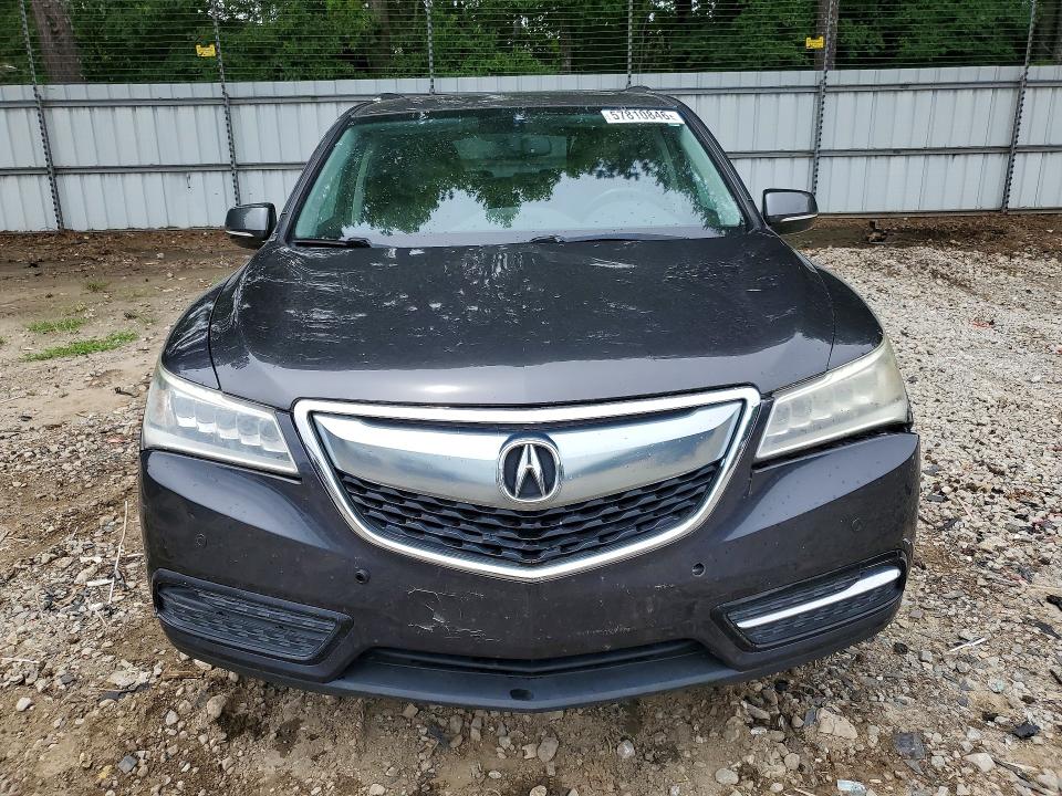Продажа на аукционе авто 2014 Acura Mdx, vin: 5FRYD3H81EB012572, номер лота: 57810846
