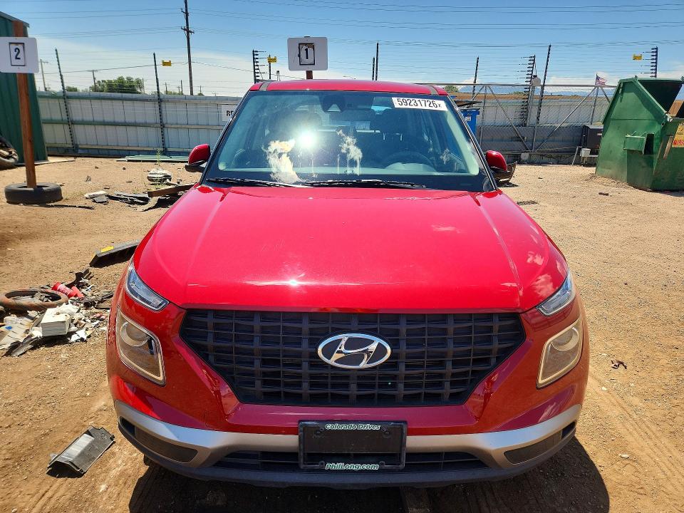 Aukcja sprzedaży 2022 Hyundai Venue, vin: KMHRB8A32NU169067, numer aukcji: 59231726