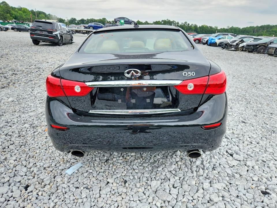 2017 Infiniti Q50 მანქანა იყიდება აუქციონზე, vin: JN1EV7AP6HM736234, აუქციონის ნომერი: 58106486