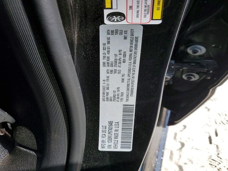 Продажа на аукционе авто 2026 Ram 1500, vin: 1C6SRFJP6TN316465, номер лота: 59373206