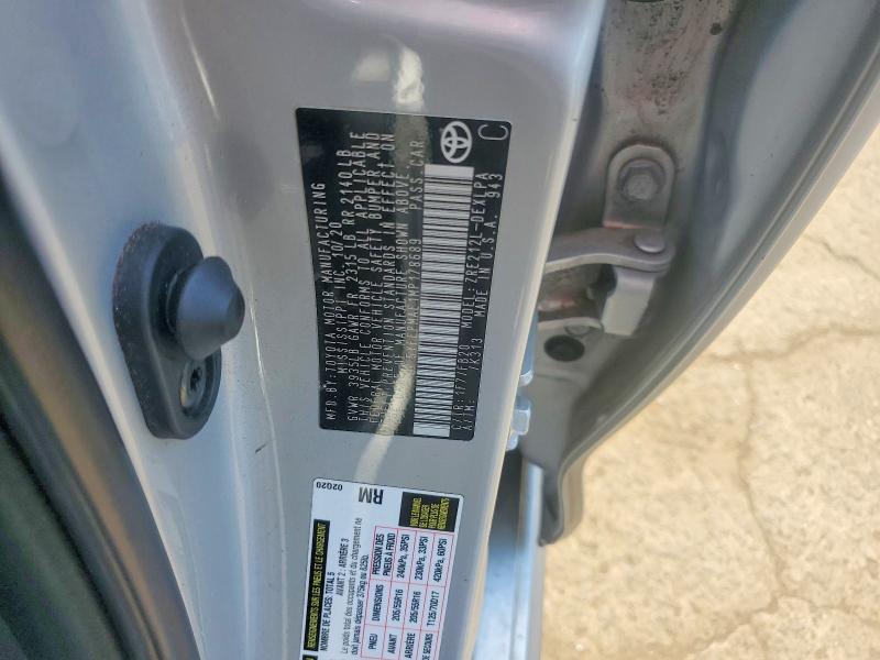 2021 Toyota Corolla მანქანა იყიდება აუქციონზე, vin: 5YFEPMAE1MP178689, აუქციონის ნომერი: 56288396