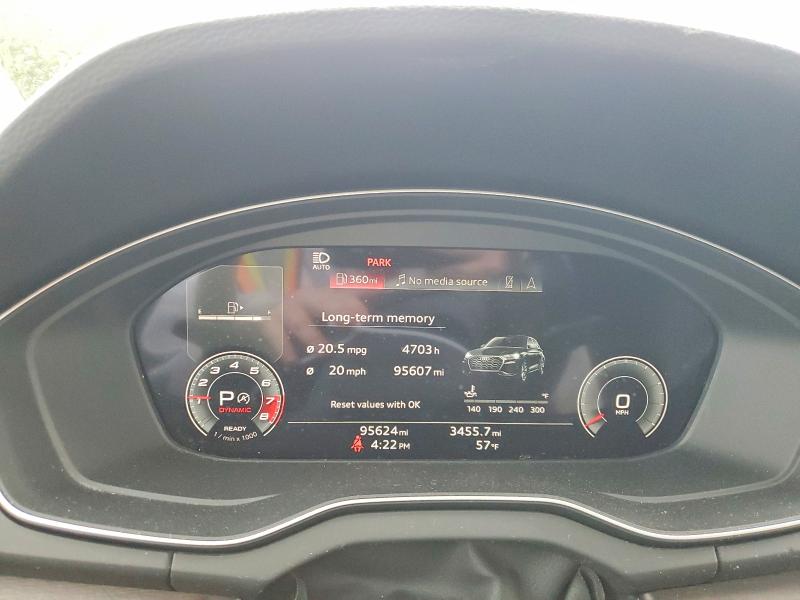 2021 Audi Q5 მანქანა იყიდება აუქციონზე, vin: WA1BAAFY2M2072072, აუქციონის ნომერი: 56507456