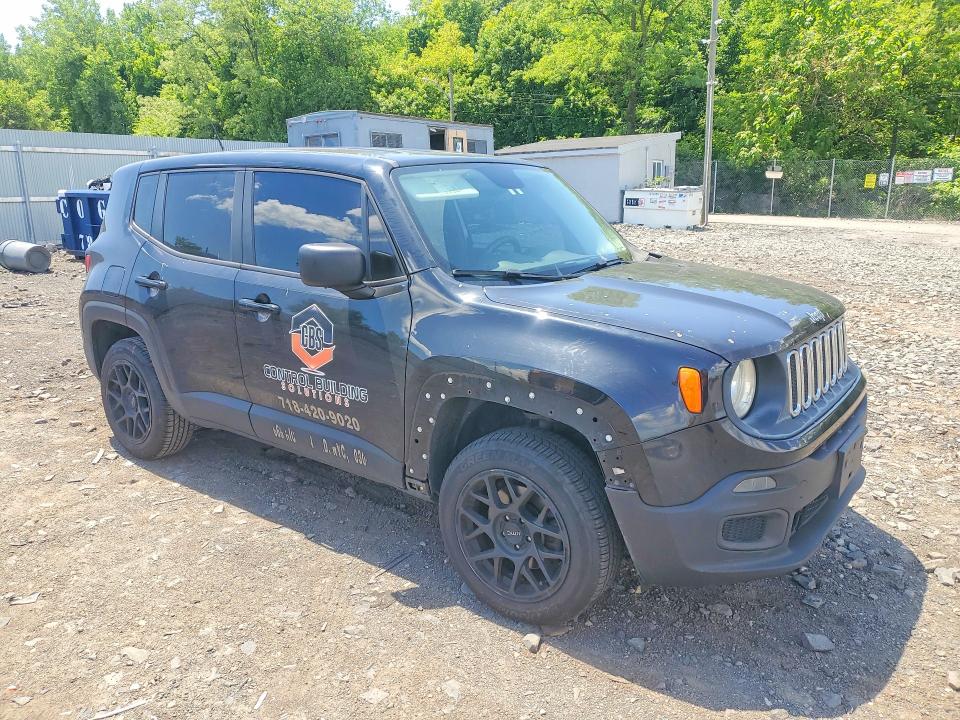 Продаж на аукціоні авто 2016 Jeep Renegade, vin: ZACCJBAT1GPD13030, номер лоту: 55597286