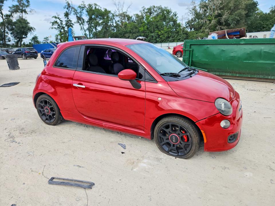 2015 Fiat 500 მანქანა იყიდება აუქციონზე, vin: 3C3CFFBR2FT657456, აუქციონის ნომერი: 56290476