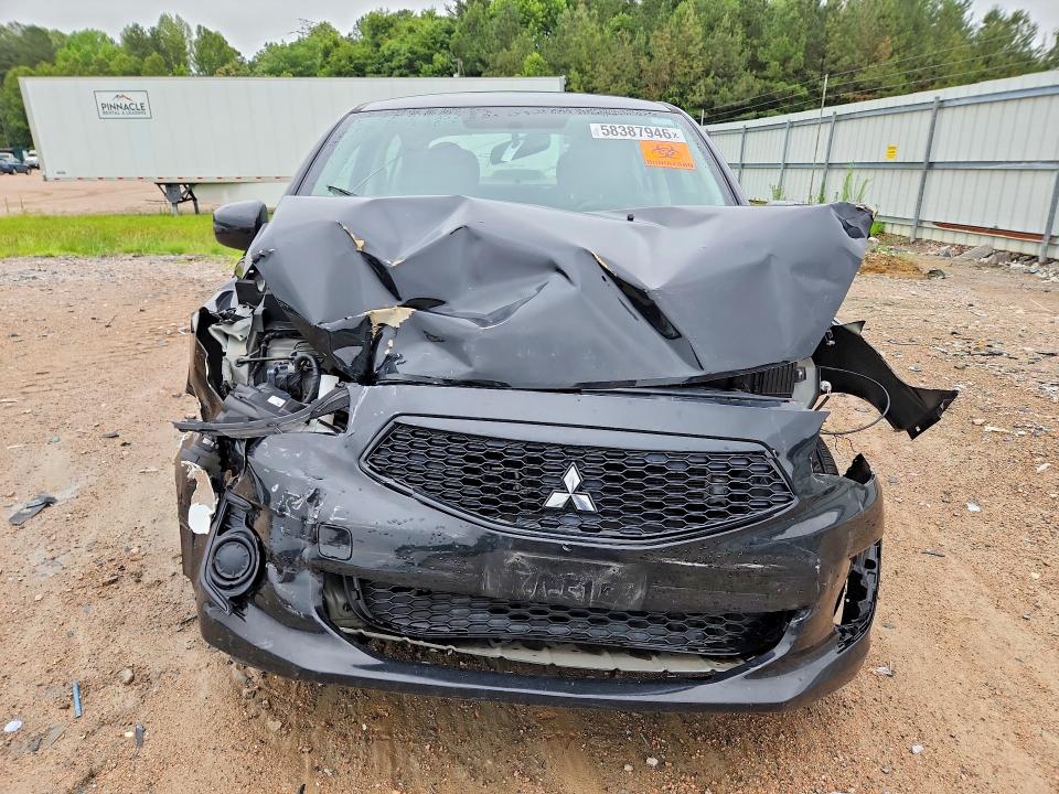 2020 Mitsubishi Mirage მანქანა იყიდება აუქციონზე, vin: ML32F4FJ6LHF11934, აუქციონის ნომერი: 58387946