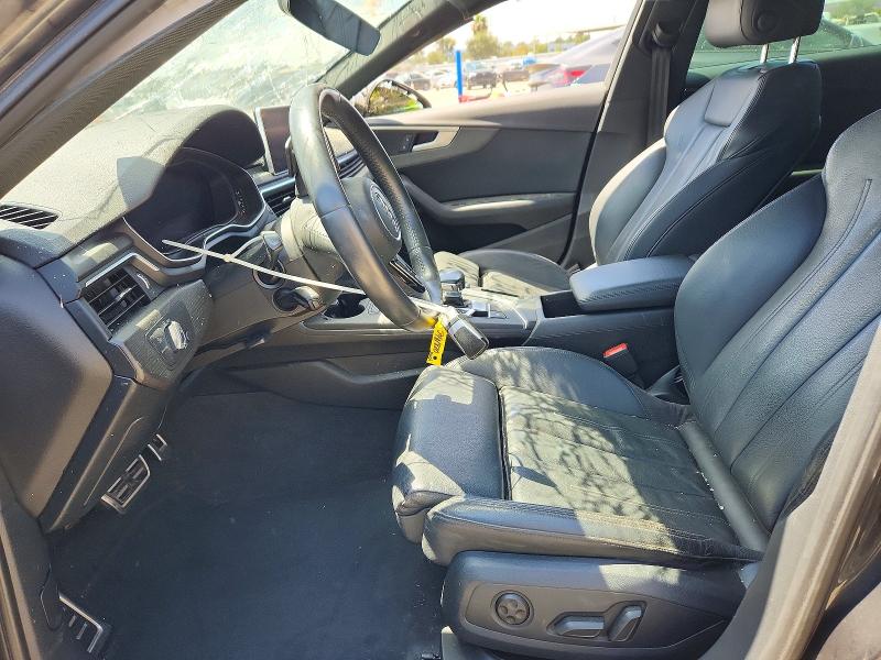 2018 Audi A4 მანქანა იყიდება აუქციონზე, vin: WAUENAF43JA139927, აუქციონის ნომერი: 57963516