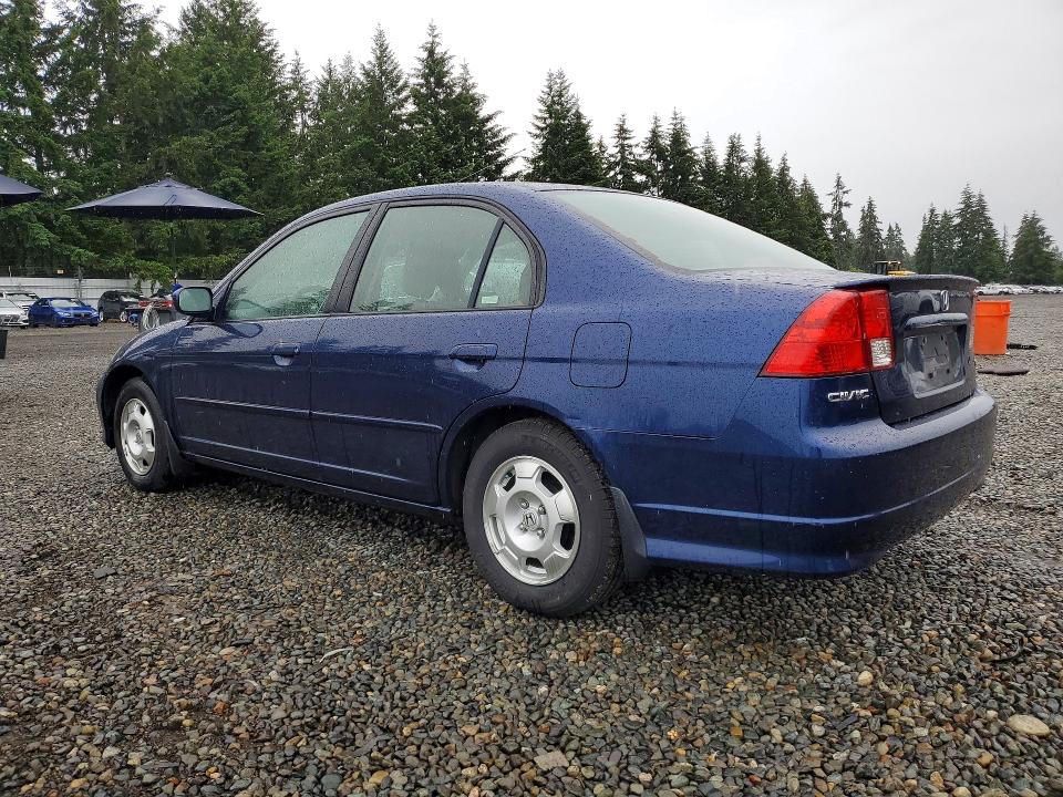 56741896 :رقم المزاد ، JHMES96645S025557 vin ، 2005 Honda Civic مزاد بيع