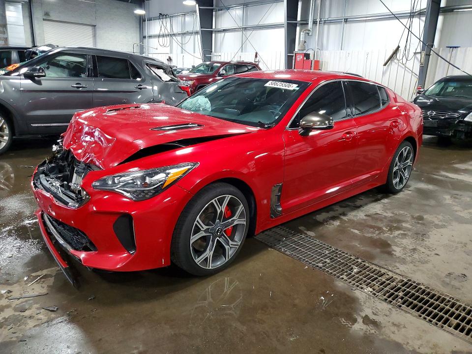 58625506 :رقم المزاد ، KNAE35LC6M6092134 vin ، 2021 Kia Stinger مزاد بيع
