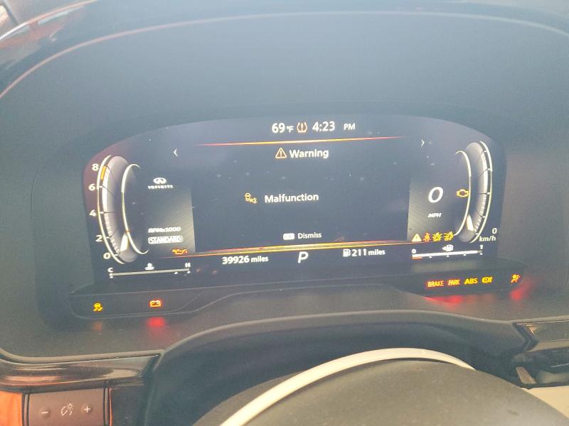 2023 Infiniti Qx60 მანქანა იყიდება აუქციონზე, vin: 5N1DL1FR0PC352732, აუქციონის ნომერი: 57633176