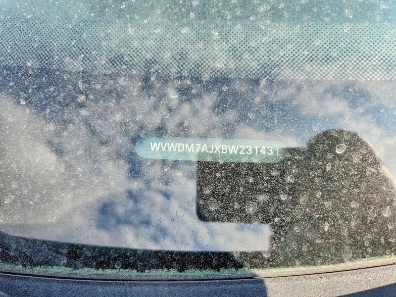 Aukcja sprzedaży 2011 Volkswagen Golf, vin: WVWDM7AJXBW231431, numer aukcji: 58160786