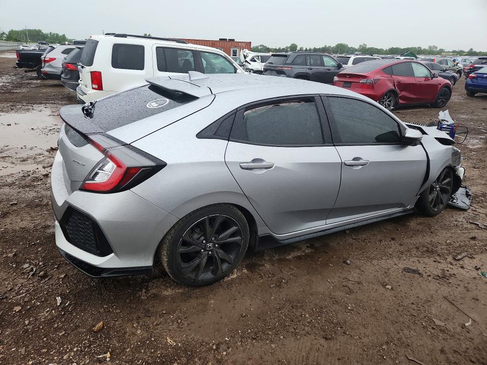 57618786 :رقم المزاد ، SHHFK7H48KU209641 vin ، 2019 Honda Civic مزاد بيع