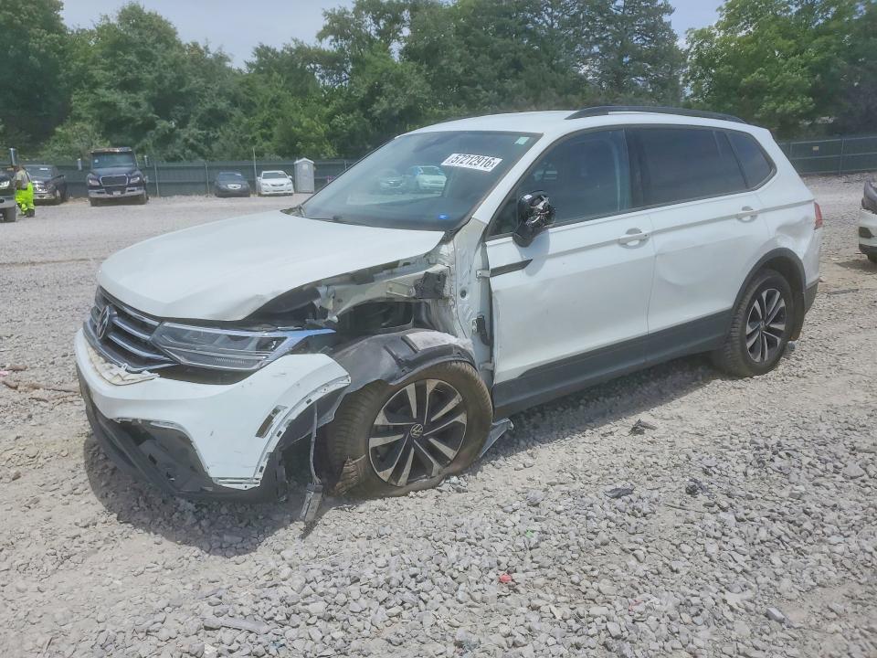 57212916 :رقم المزاد ، 3VV0B7AX8NM030402 vin ، 2022 Volkswagen Tiguan مزاد بيع