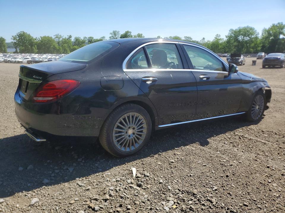 2015 Mercedes-benz C მანქანა იყიდება აუქციონზე, vin: 55SWF4KB6FU022074, აუქციონის ნომერი: 56539766
