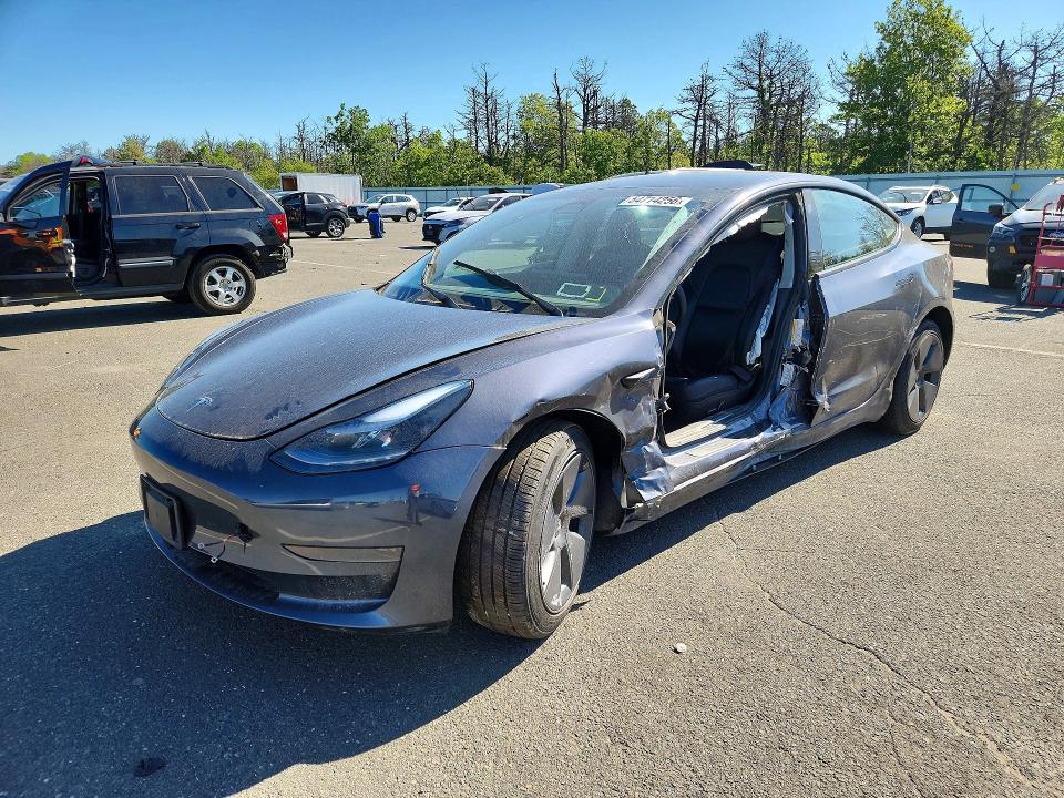 2023 Tesla Model 3 მანქანა იყიდება აუქციონზე, vin: 5YJ3E1EA2PF396191, აუქციონის ნომერი: 54714256