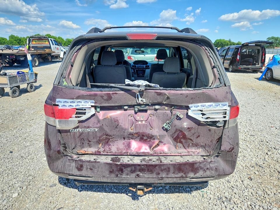 2014 Honda Odyssey მანქანა იყიდება აუქციონზე, vin: 5FNRL5H48EB021707, აუქციონის ნომერი: 53391006