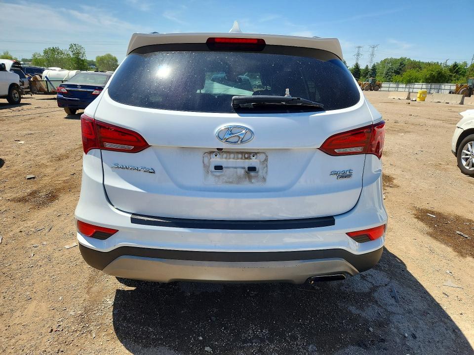 2018 Hyundai Santa Fe Sport მანქანა იყიდება აუქციონზე, vin: 5NMZUDLB2JH062887, აუქციონის ნომერი: 56037166