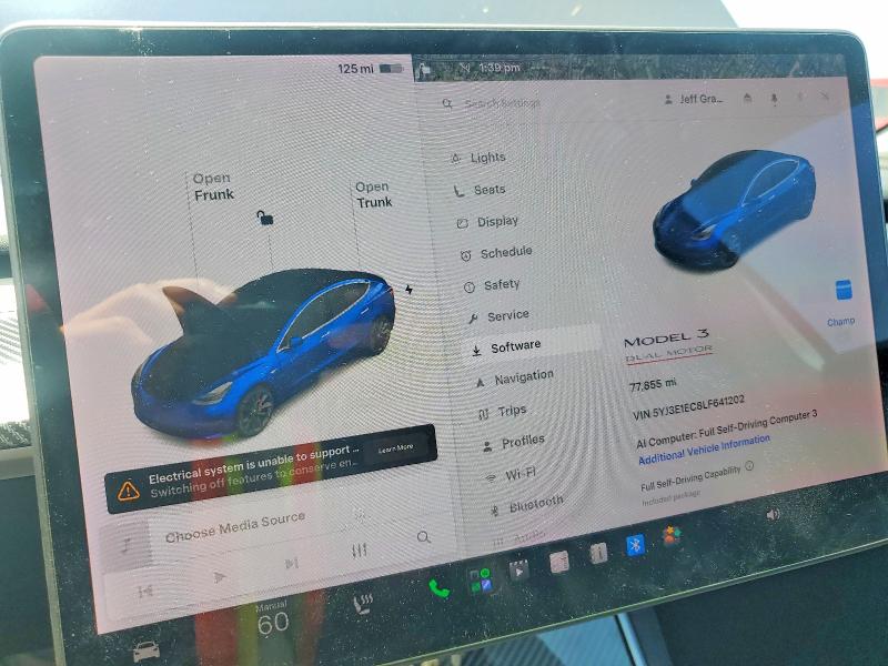 Продаж на аукціоні авто 2020 Tesla Model 3, vin: 5YJ3E1EC8LF641202, номер лоту: 56977806