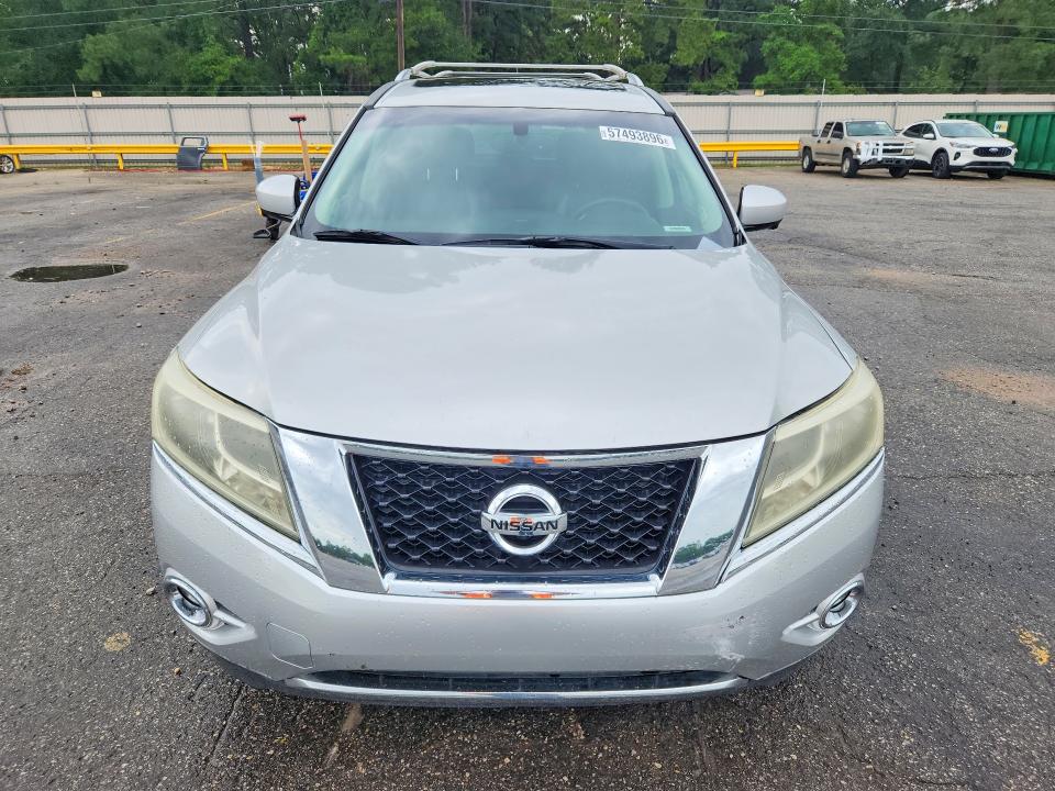 2015 Nissan Pathfinder მანქანა იყიდება აუქციონზე, vin: 5N1AR2MNXFC689561, აუქციონის ნომერი: 57493896