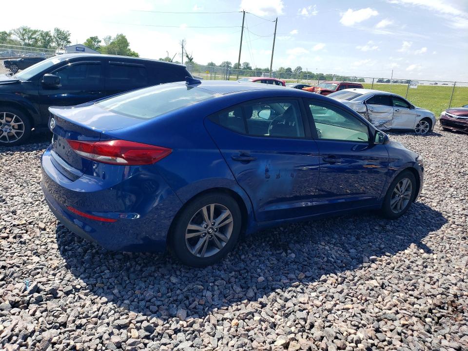 2017 Hyundai Elantra მანქანა იყიდება აუქციონზე, vin: 5NPD84LF6HH181590, აუქციონის ნომერი: 56955976
