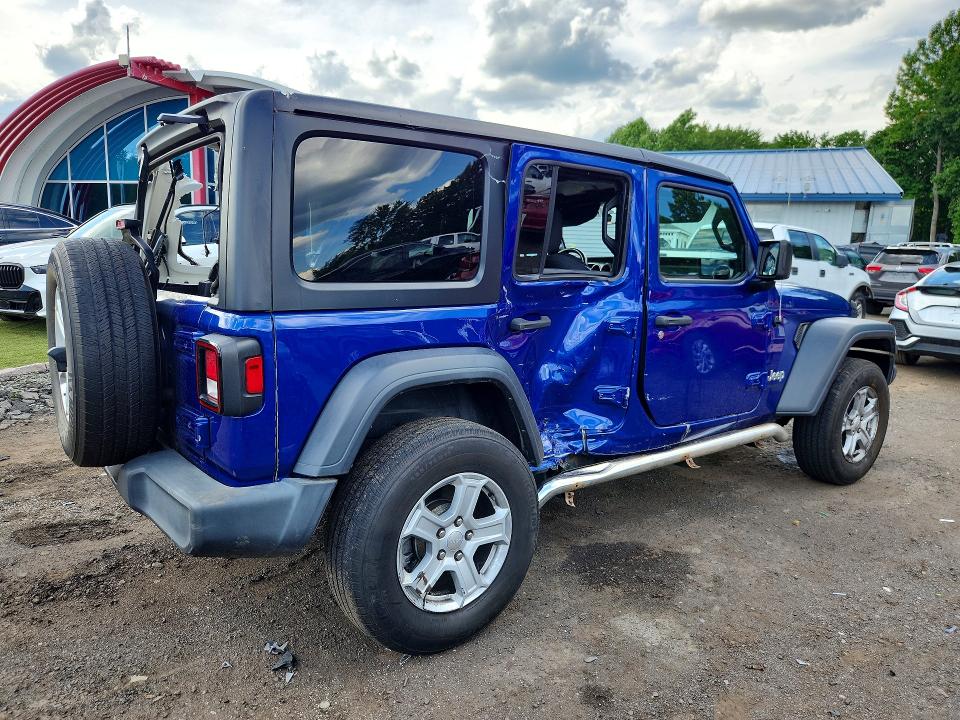 58536256 :رقم المزاد ، 1C4HJXDG5LW345445 vin ، 2020 Jeep Wrangler Unlimited مزاد بيع