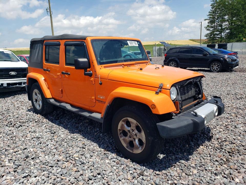 Продажа на аукционе авто 2013 Jeep Wrangler Unlimited, vin: 1C4BJWEG0DL520668, номер лота: 56301186
