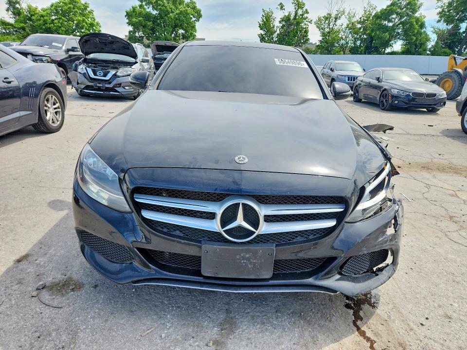 Aukcja sprzedaży 2018 Mercedes-benz C, vin: WDDWF4KB3JR390044, numer aukcji: 55649896