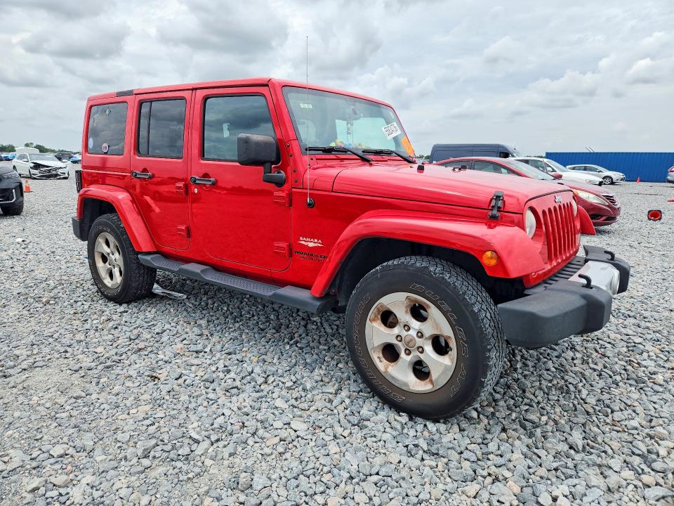 Продажа на аукционе авто 2015 Jeep Wrangler Unlimited, vin: 1C4BJWEGXFL527971, номер лота: 55834736