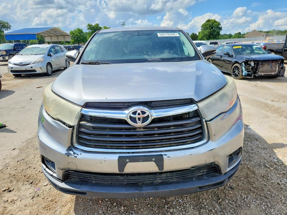 Aukcja sprzedaży 2014 Toyota Highlander, vin: 5TDZKRFH1ES014934, numer aukcji: 56518366