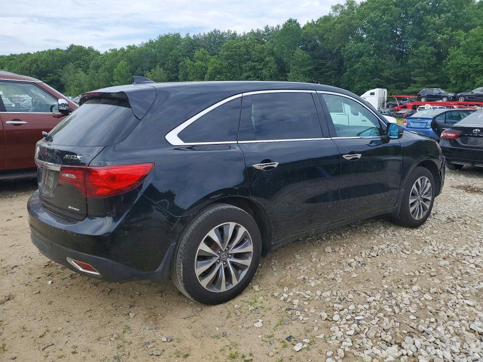 Продажа на аукционе авто 2014 Acura Mdx, vin: 5FRYD4H6XEB050127, номер лота: 57144886