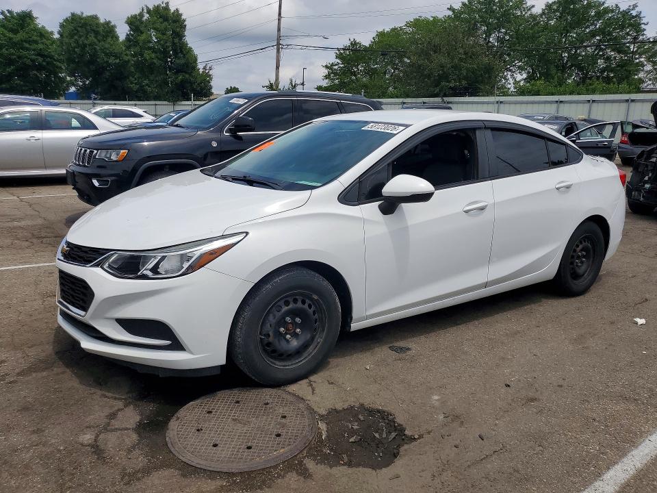 2017 Chevrolet Cruze მანქანა იყიდება აუქციონზე, vin: 1G1BA5SMXH7134576, აუქციონის ნომერი: 58123026