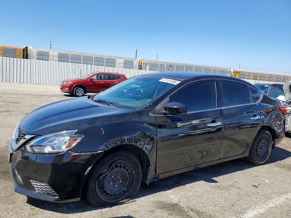 57154596 :رقم المزاد ، 3N1AB7AP1KY273155 vin ، 2019 Nissan Sentra مزاد بيع