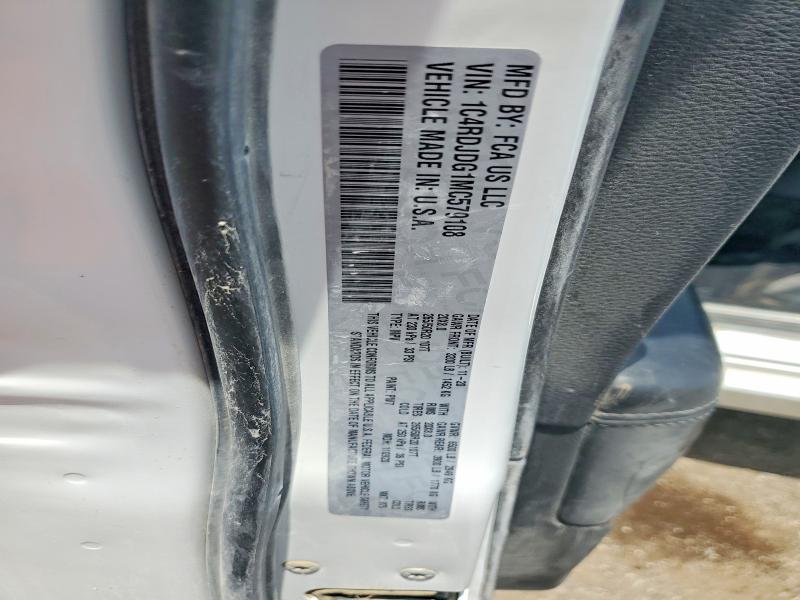 2021 Dodge Durango მანქანა იყიდება აუქციონზე, vin: 1C4RDJDG1MC579108, აუქციონის ნომერი: 58232326