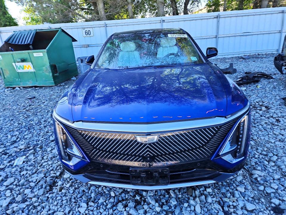 2024 Cadillac Lyriq მანქანა იყიდება აუქციონზე, vin: 1GYKPPRL4RZ111213, აუქციონის ნომერი: 57319976