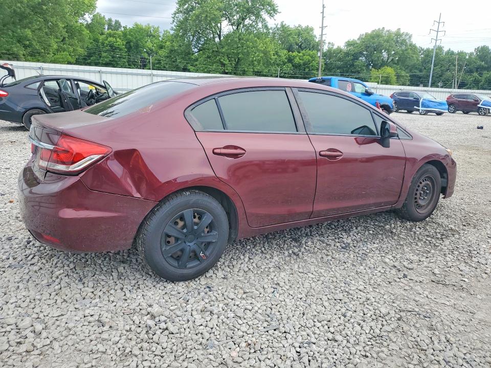 Продажа на аукционе авто 2013 Honda Civic, vin: 19XFB2F56DE011584, номер лота: 58691566