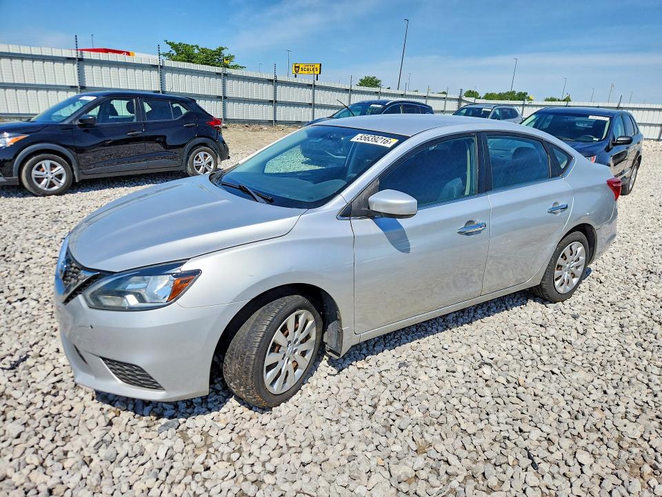 Продаж на аукціоні авто 2016 Nissan Sentra, vin: 3N1AB7APXGL637089, номер лоту: 55639216