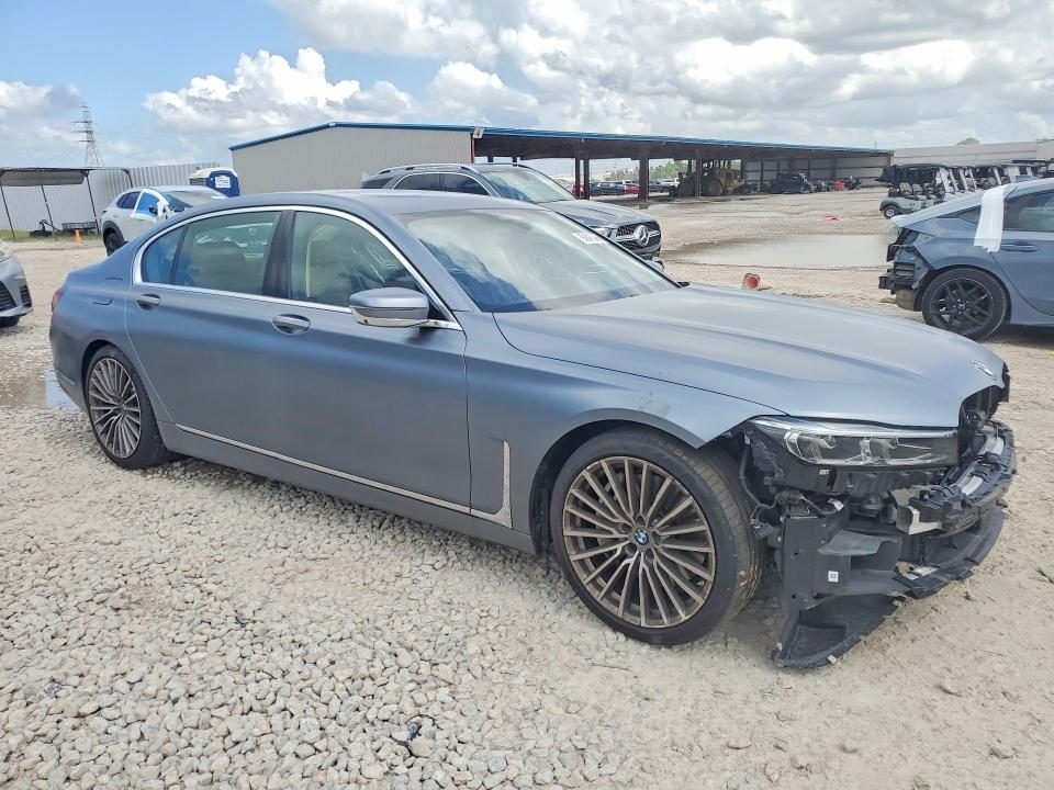 2022 Bmw 750 მანქანა იყიდება აუქციონზე, vin: WBA7U2C00NCK71802, აუქციონის ნომერი: 56846246