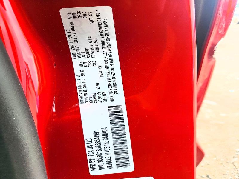 Auction sale of the 2025 Chrysler Pacifica, vin: 2C4RC1BG0SR544991, lot number: 57310926