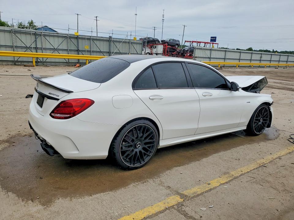 55366616 :رقم المزاد ، 55SWF6EB7GU111001 vin ، 2016 Mercedes-benz C مزاد بيع