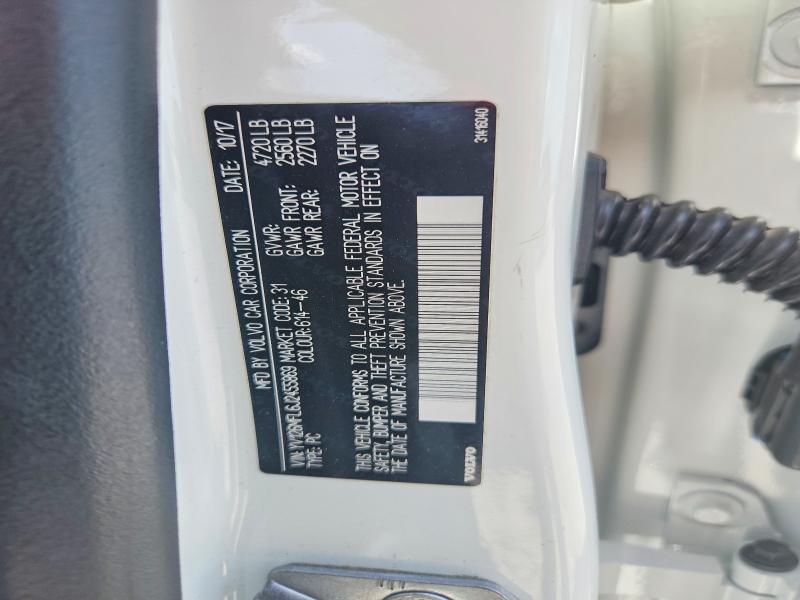 Продажа на аукционе авто 2018 Volvo S60, vin: YV126MFL6J2455869, номер лота: 59178066