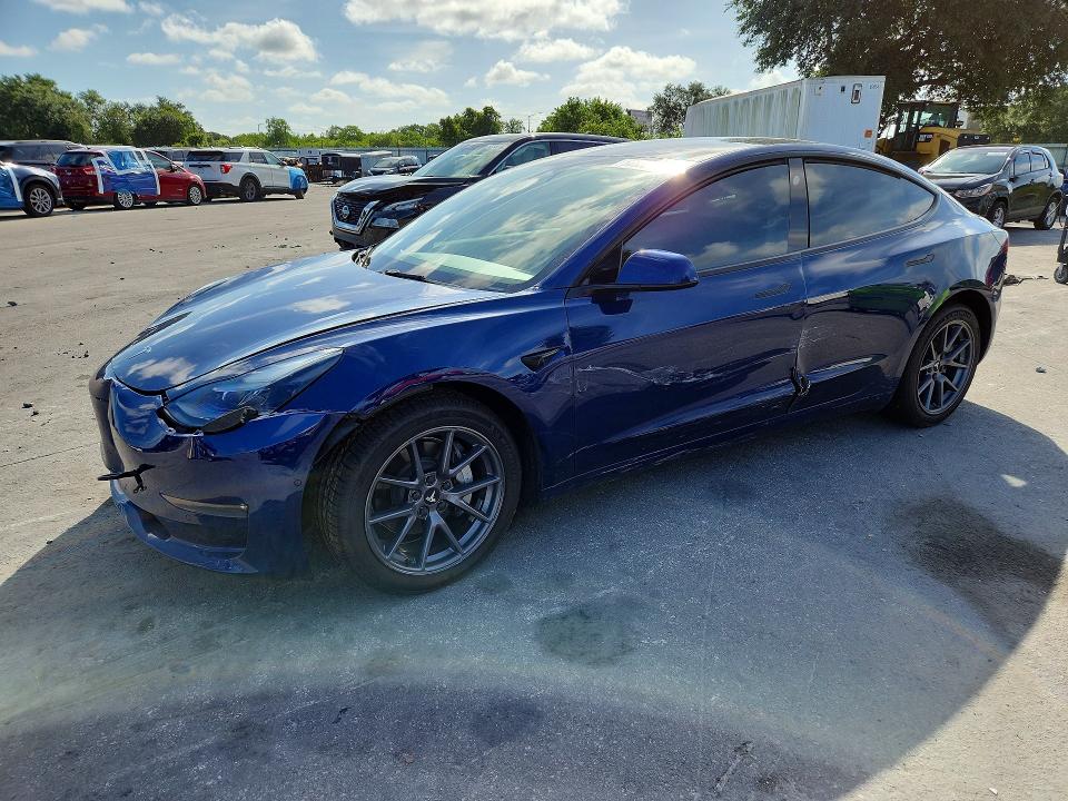 Продажа на аукционе авто 2022 Tesla Model 3, vin: 5YJ3E1EB8NF198785, номер лота: 56870306