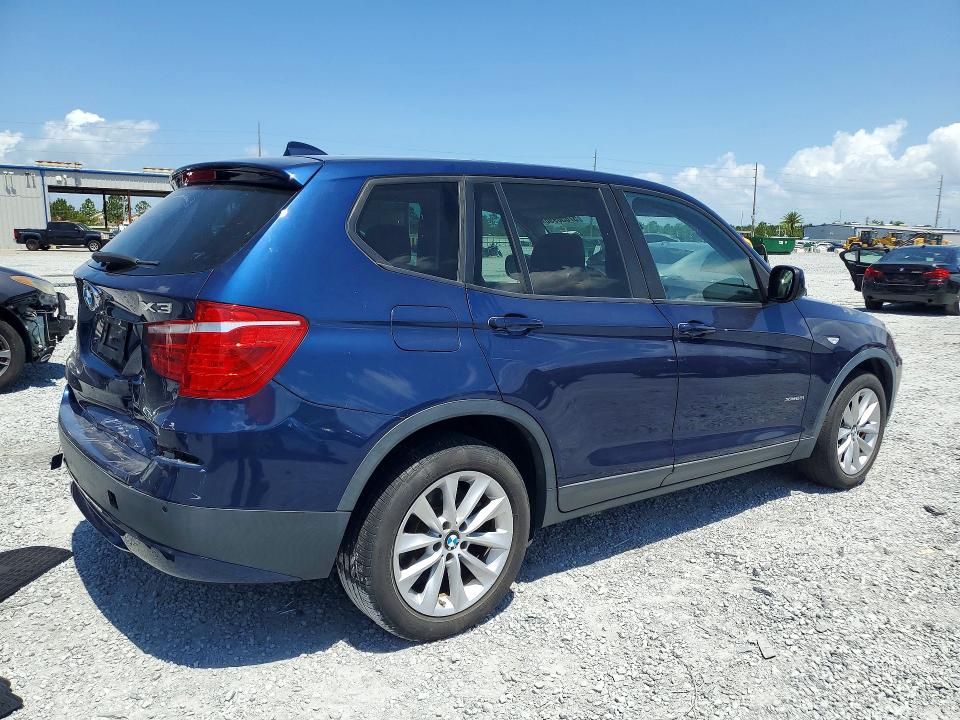 2013 Bmw X3 მანქანა იყიდება აუქციონზე, vin: 5UXWX9C58D0A19680, აუქციონის ნომერი: 57856996