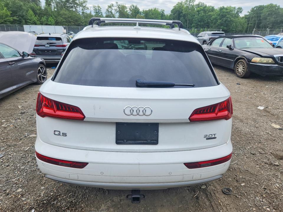 2018 Audi Q5 მანქანა იყიდება აუქციონზე, vin: WA1BNAFY0J2172588, აუქციონის ნომერი: 57271766
