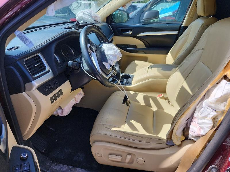 2018 Toyota Highlander მანქანა იყიდება აუქციონზე, vin: 5TDJZRFH8JS906150, აუქციონის ნომერი: 57580306
